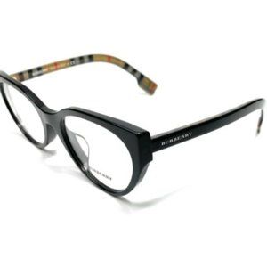 Burberry Women's Black Square Eyeglasses!